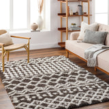 surya urban shag usg 2342 light grey rug