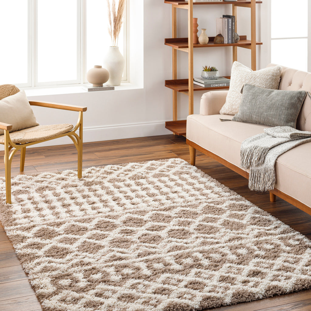 surya urban shag usg 2343 light grey rug