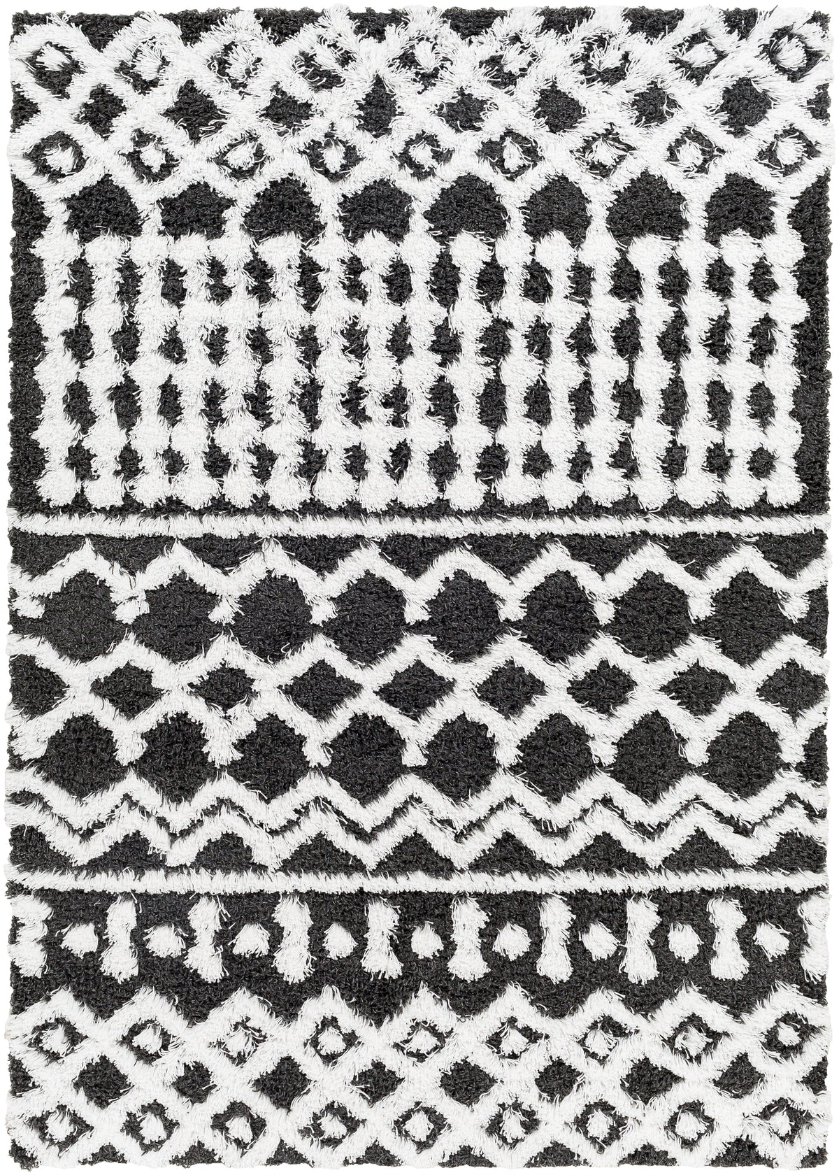 surya urban shag usg 2344 dark grey rug