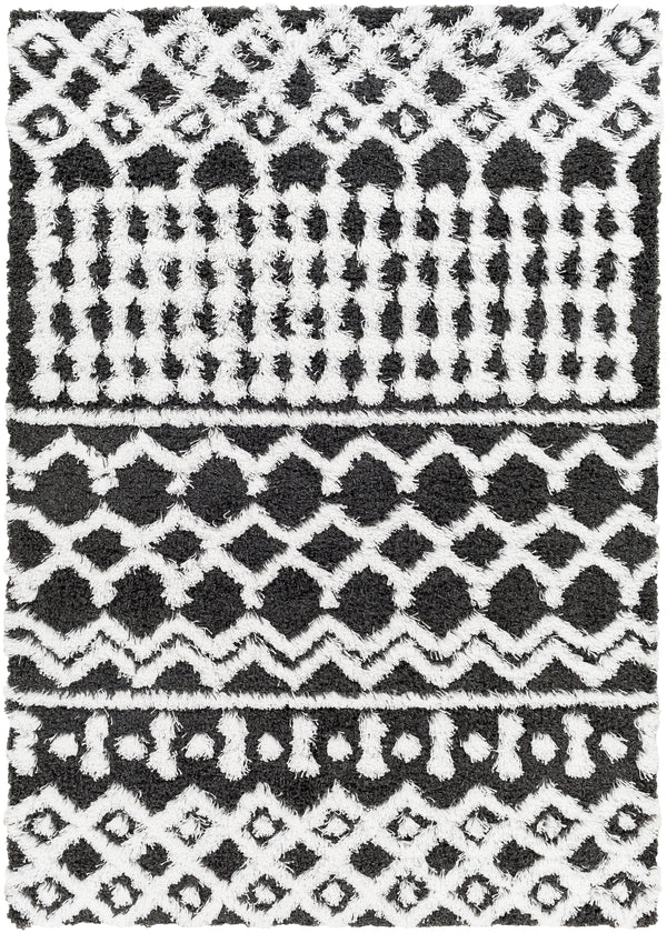 surya urban shag usg 2344 dark grey rug