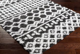 surya urban shag usg 2344 dark grey rug