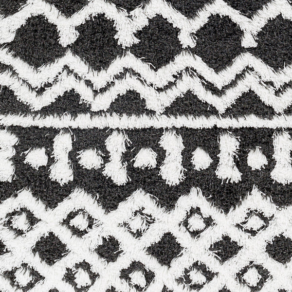 surya urban shag usg 2344 dark grey rug