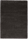 nourison malibu shag msg01 dark grey rug