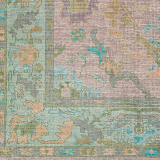 surya rug co ushak usk 2302 peach rug