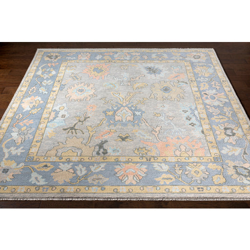 surya rug co ushak usk 2303 blue rug