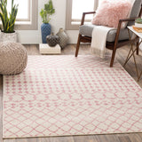 surya ustad ust 2315 pale pink rug