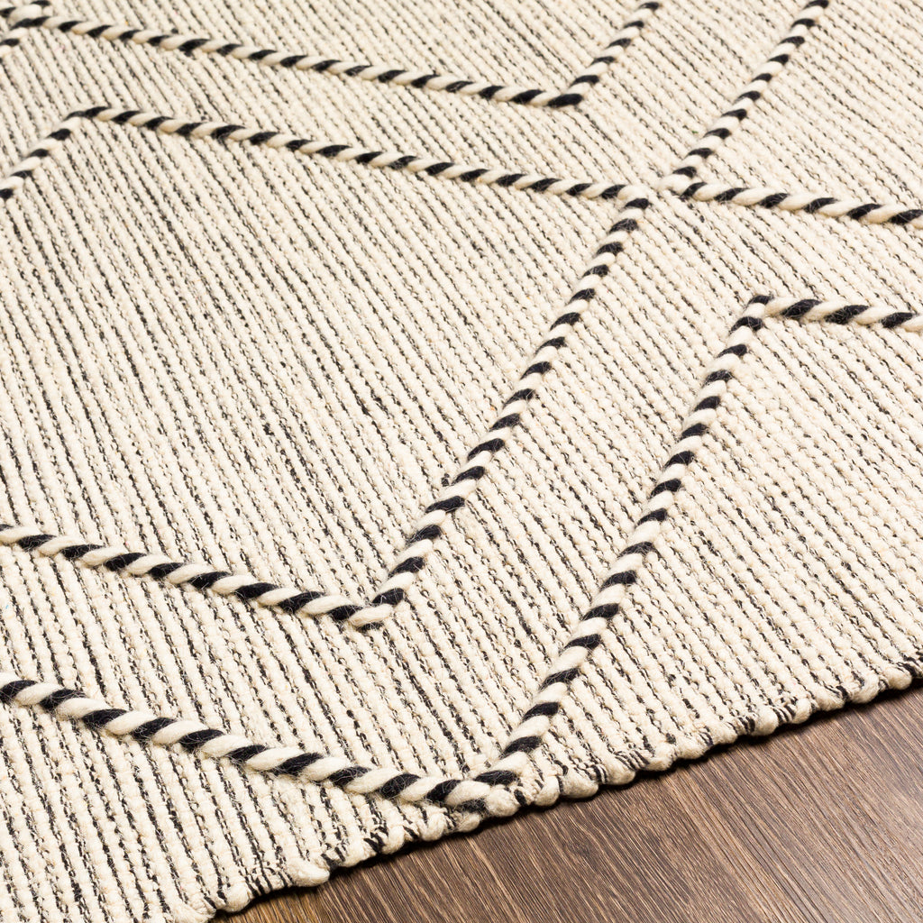 surya uttar utt 2300 black rug