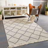 surya uttar utt 2301 black rug