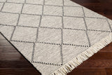 surya uttar utt 2302 black rug