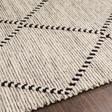 surya uttar utt 2302 black rug