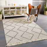 surya uttar utt 2303 black rug