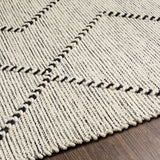 surya uttar utt 2303 black rug