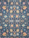 nourison passion psn01 navy rug