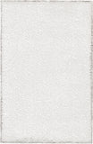 nourison malibu shag msg01 silver grey rug