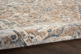 nourison quarry qua05 beige grey rug