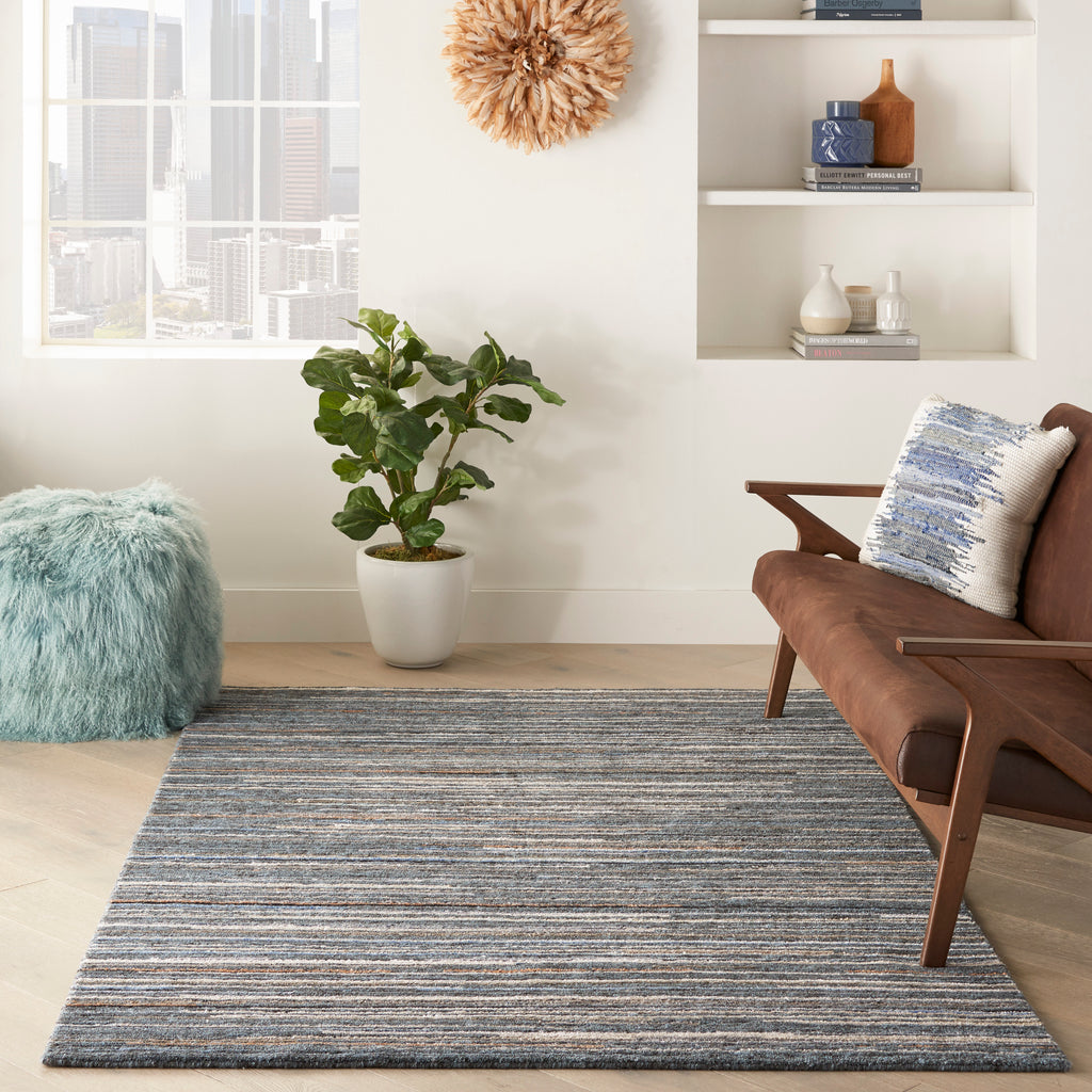 nourison plateau pae01 blue rug