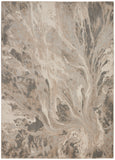 nourison elegance far01 grey rug