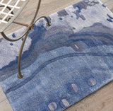 nourison prismatic prs05 blue rug