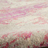 nourison celestial ces02 ivory pink rug