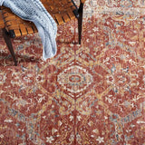 safavieh clearance valencia val566p rust rug