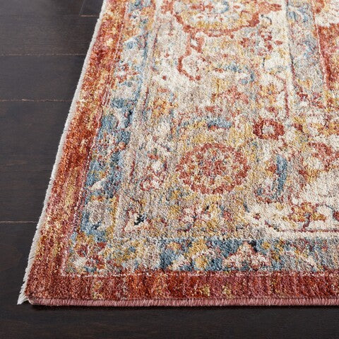 safavieh clearance valencia val566p rust rug