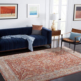 safavieh clearance valencia val566p rust rug