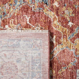 safavieh clearance valencia val566p rust rug