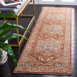 safavieh clearance valencia val568p rust rug