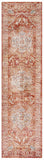safavieh clearance valencia val568p rust rug