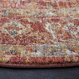 safavieh clearance valencia val568p rust rug
