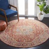 safavieh clearance valencia val568p rust rug