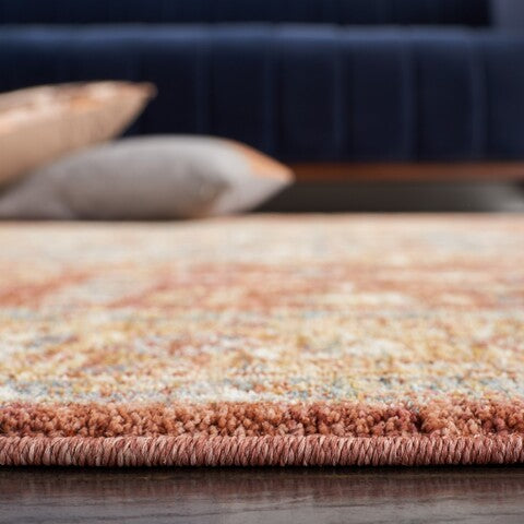safavieh clearance valencia val568p rust rug