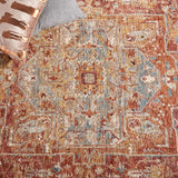 safavieh clearance valencia val568p rust rug