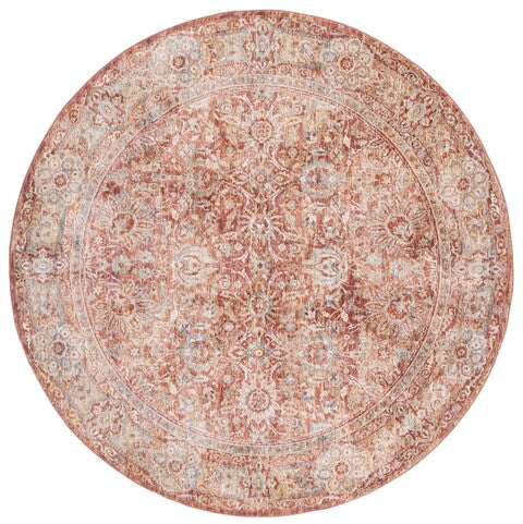 safavieh clearance valencia val570p rust rug