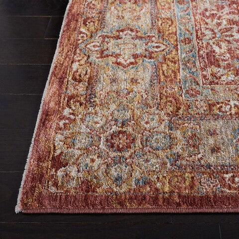 safavieh clearance valencia val570p rust rug