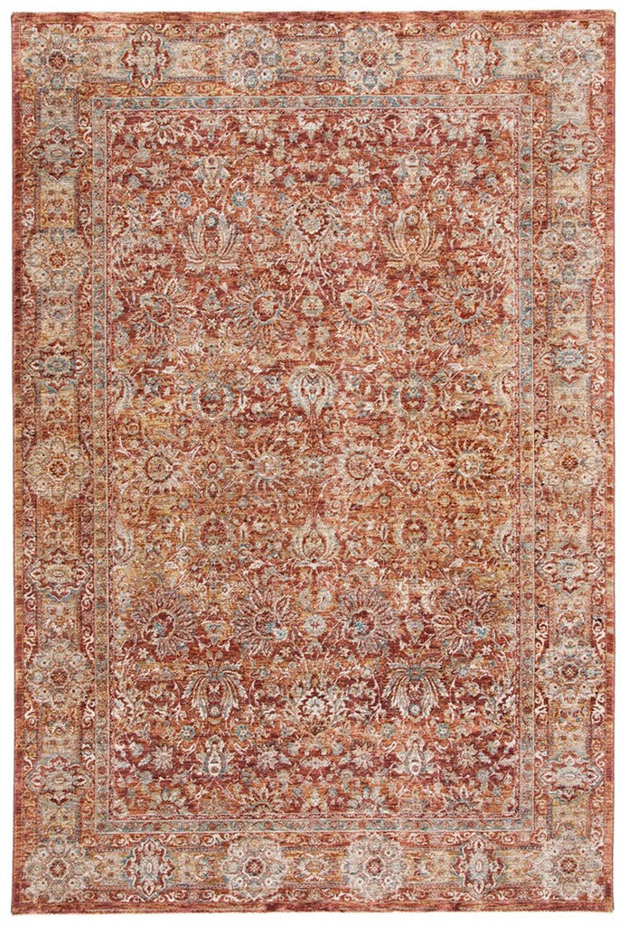 safavieh clearance valencia val570p rust rug