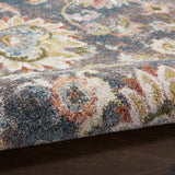 nourison soraya sor02 charcoal multi rug