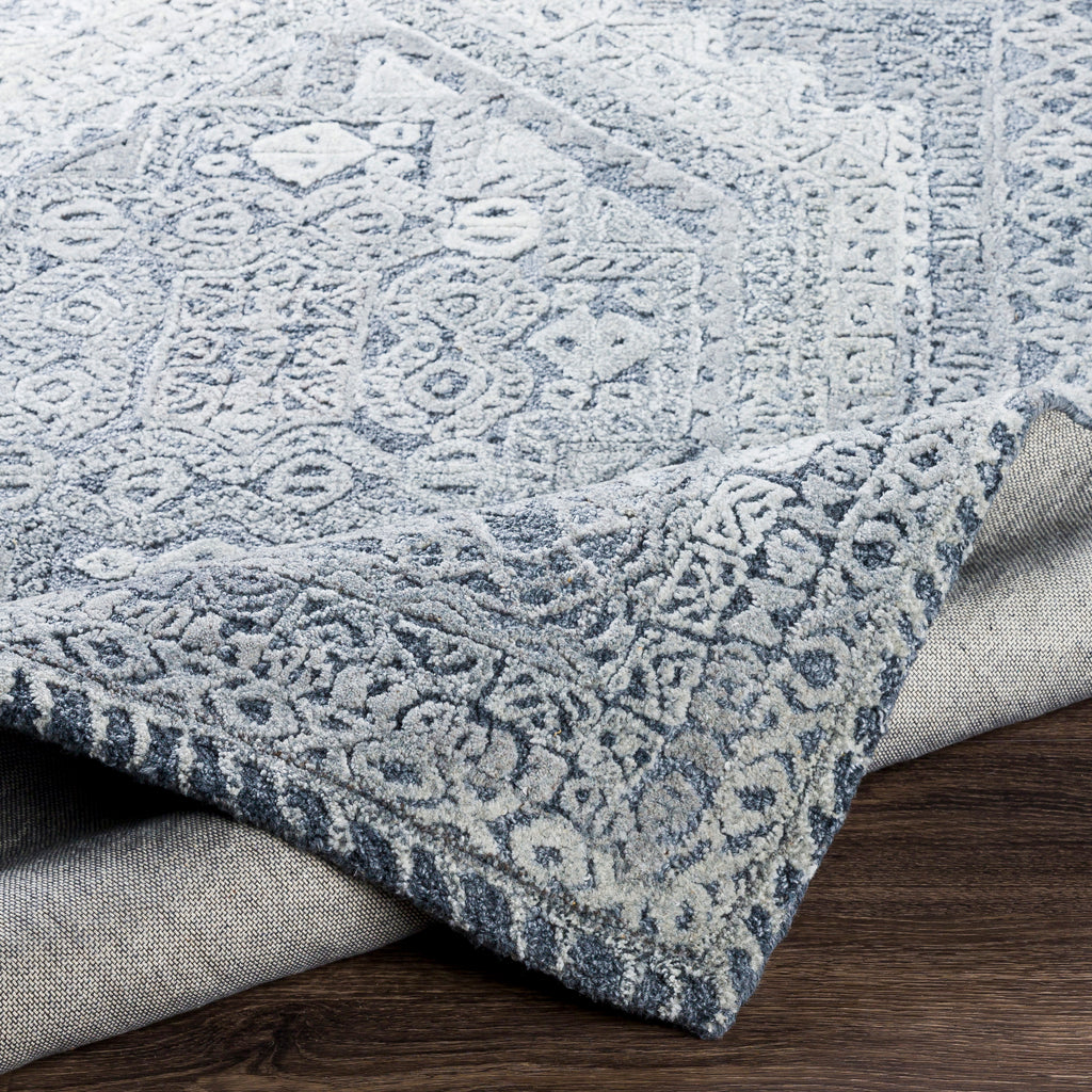 surya vancouver vcr 2304 silver gray rug