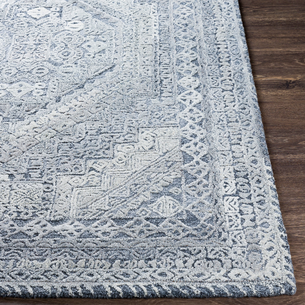 surya vancouver vcr 2304 silver gray rug