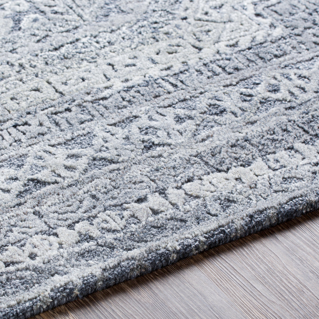 surya vancouver vcr 2304 silver gray rug