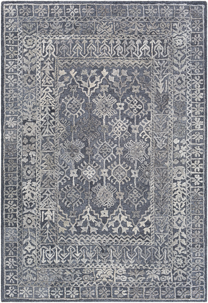 surya vancouver vcr 2305 silver gray rug