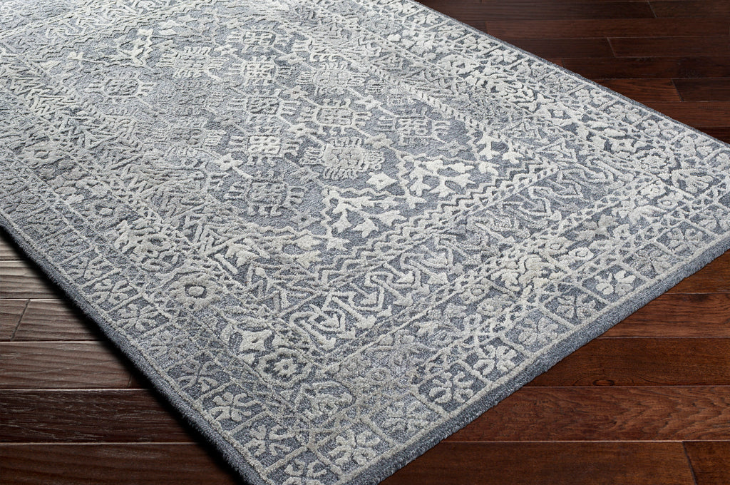 surya vancouver vcr 2305 silver gray rug