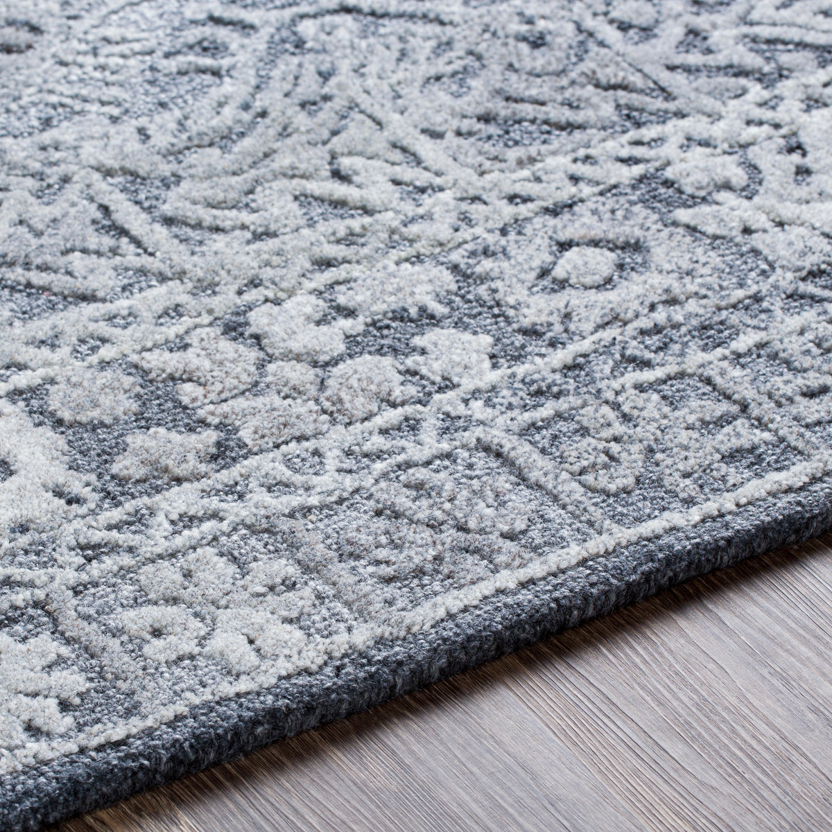 surya vancouver vcr 2305 silver gray rug