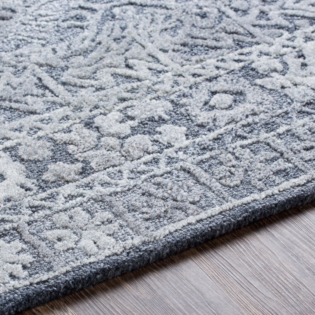 surya vancouver vcr 2305 silver gray rug
