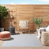 nourison courtyard cou01 ivory blue rug