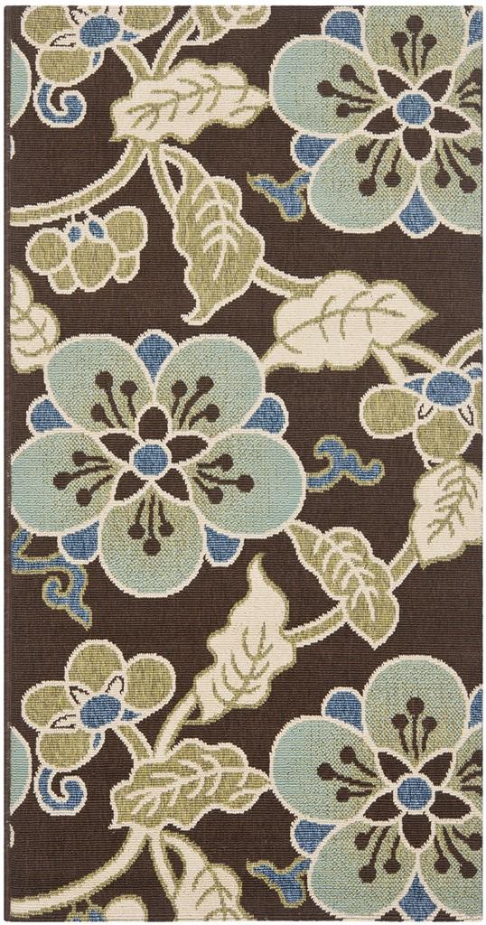 safavieh clearance veranda ver001 0623 chocolate rug