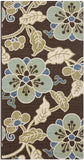safavieh clearance veranda ver001 0623 chocolate rug
