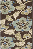 safavieh clearance veranda ver001 0623 chocolate rug