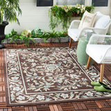 safavieh clearance veranda ver011 0623 chocolate rug