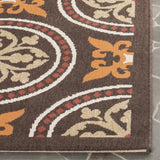 safavieh clearance veranda ver030 0325 chocolate rug